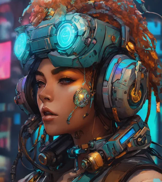 Cyber & Futuristic avatar - Cyber & Futuristic avatar_35
