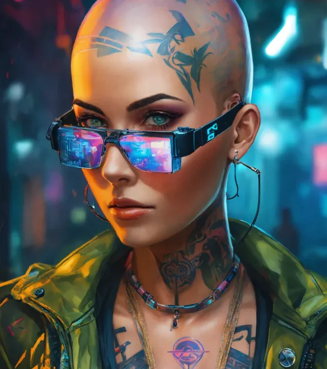 Cyber & Futuristic avatar - Cyber & Futuristic avatar_6